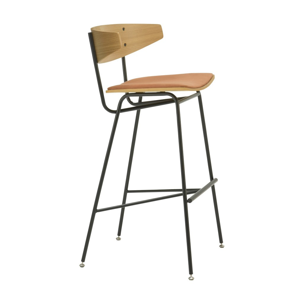 セレン カウンターチェア BK