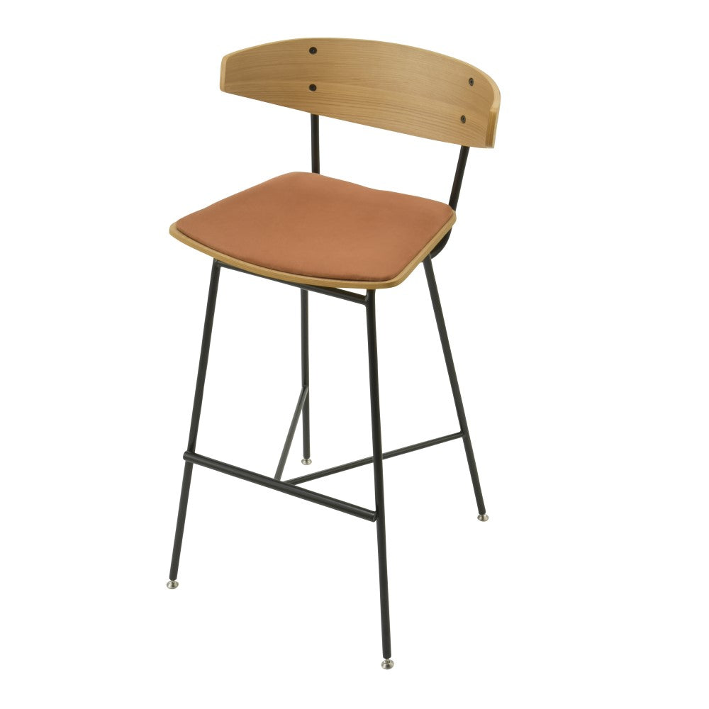 セレン カウンターチェア BK