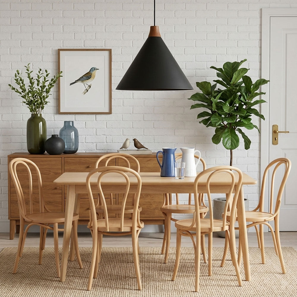 曲げ木チェア　ロッソ（ナチュラル）